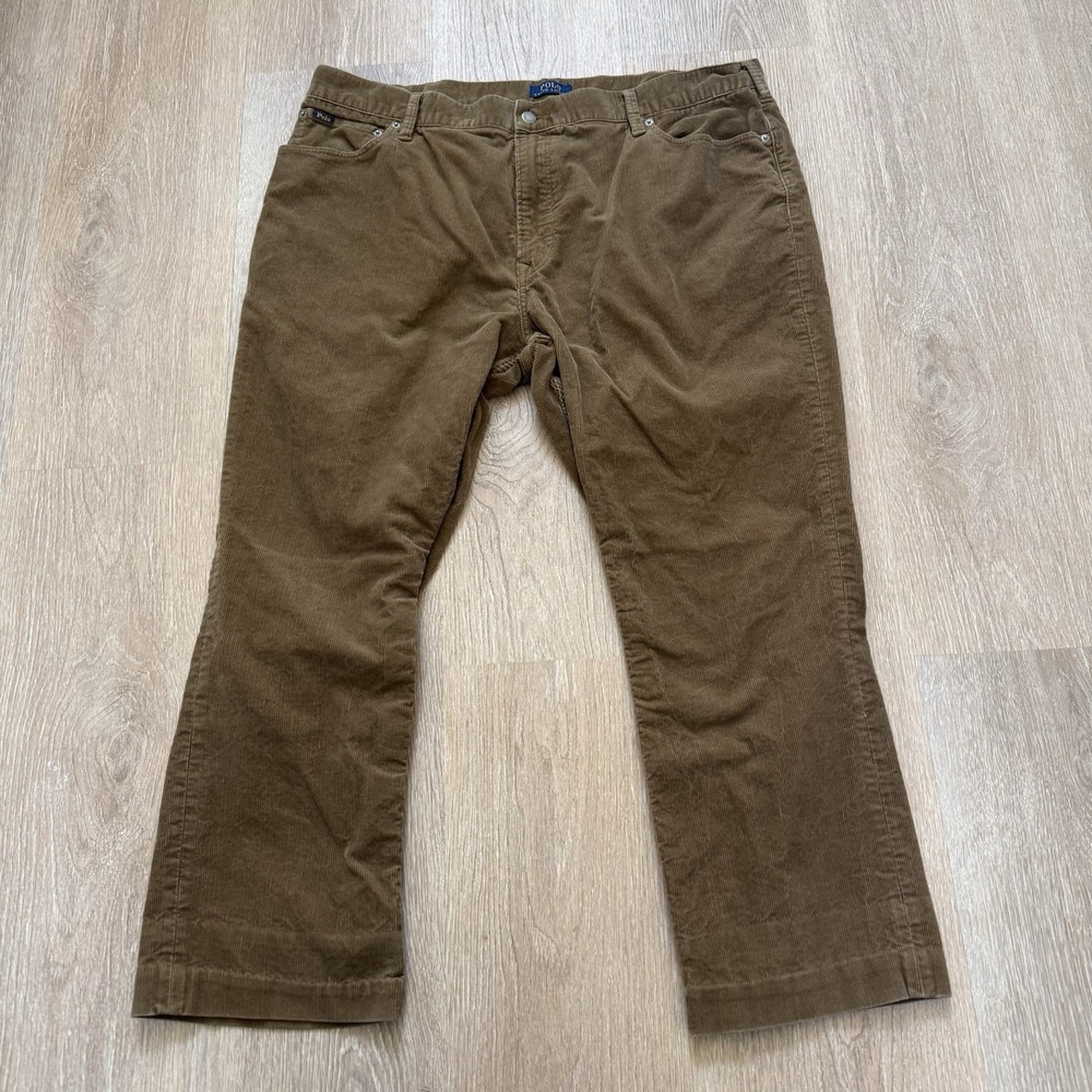 Polo Ralph Lauren Men's Corduroy‎ Varick Slim Straight Pants Size 42x32 (40x27)